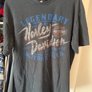 Harley-Davidson Legendary Black and Blue Tee